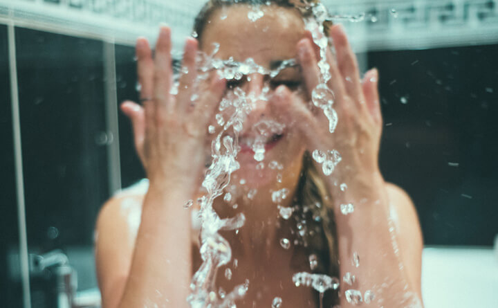 肌断食中の石けん洗顔&ぬるま湯洗顔のやり方